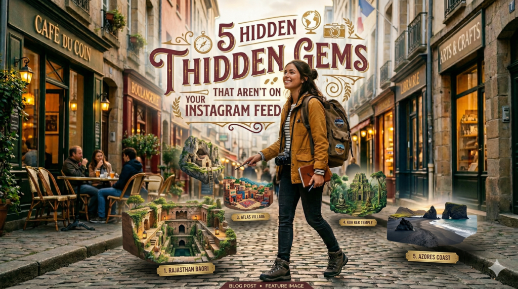 5 Hidden GemsThat Aren’t on Your Instagram Feed